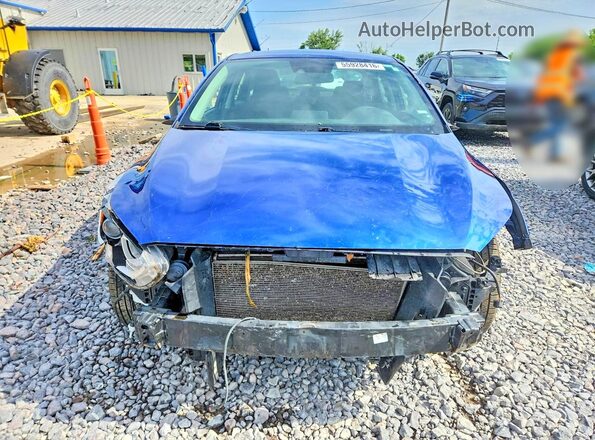 3KPF24AD6ME269825 2021 KIA FORTE Blue წინა ხედი