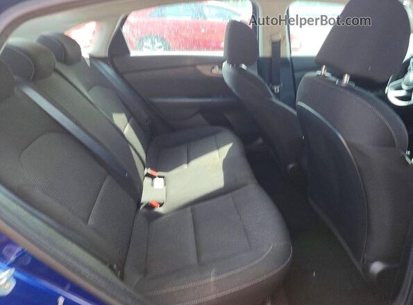 3KPF24AD6ME269825 2021 KIA FORTE Blue უკანა სავარძლების ხედი