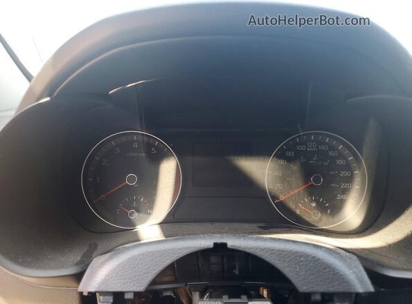 3KPF24AD6ME282848 2021 KIA FORTE Белый Вид щитка приборов