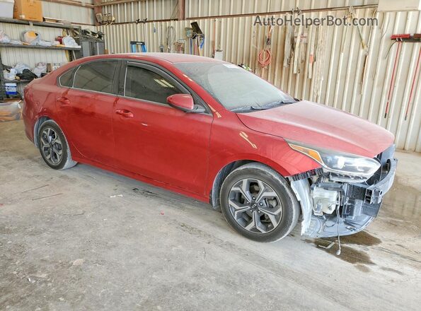 3KPF24AD6ME287838 2021 KIA FORTE Red Առջևի աջ