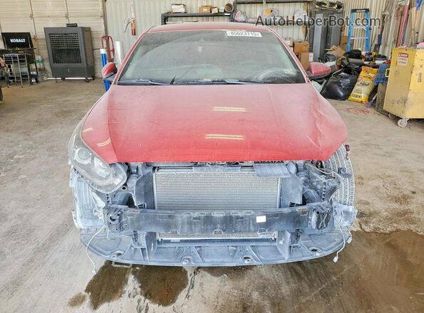 3KPF24AD6ME287838 2021 KIA FORTE Red Դիմացի տեսք