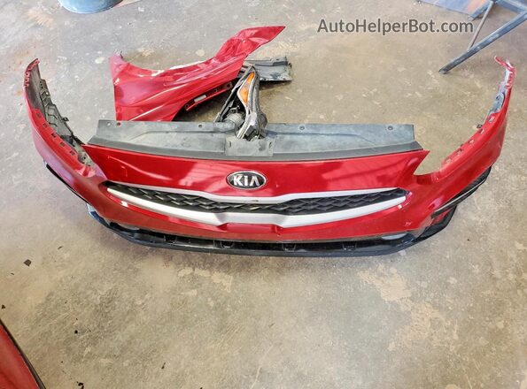 3KPF24AD6ME287838 2021 KIA FORTE Red Շարժիչի բաժամունքի տեսք