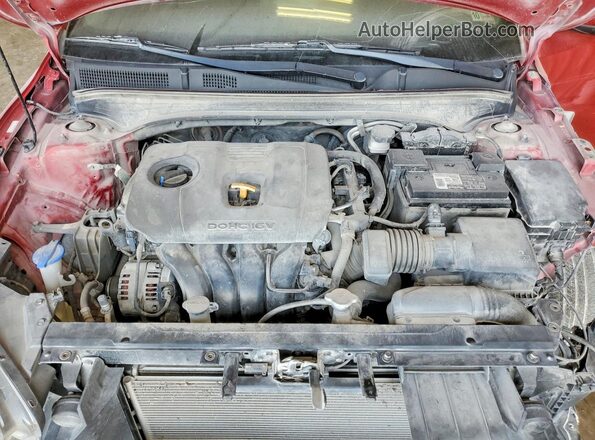 3KPF24AD6ME287838 2021 KIA FORTE Red Սալոնի հետևի տեսք