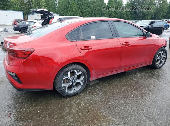 3KPF24AD6ME302810 2021 KIA FORTE Red Rear right
