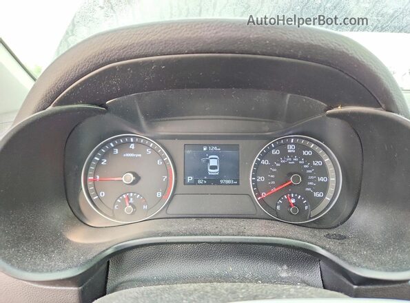3KPF24AD6ME311684 2021 KIA FORTE Black Instrument cluster view