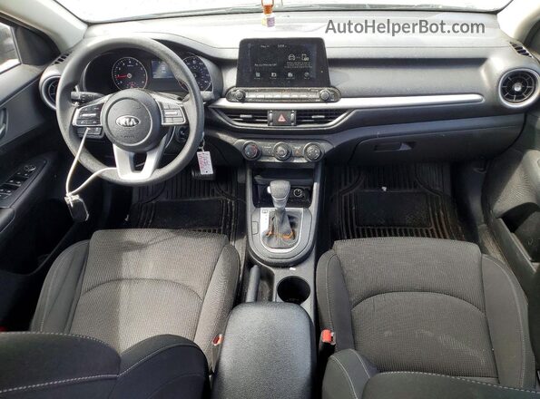 3KPF24AD6ME325245 2021 KIA FORTE Black Вид панелі приладів
