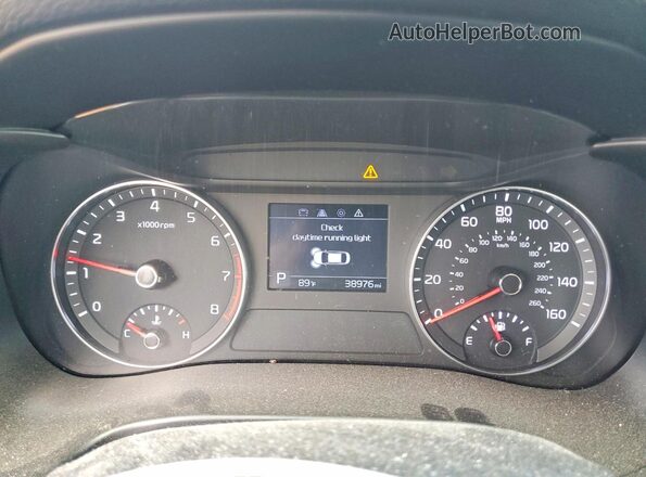 3KPF24AD6ME375563 2021 KIA FORTE Black Widok zestawu wskaźników