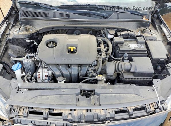 3KPF24AD6ME375563 2021 KIA FORTE Black Widok wnętrza z tyłu