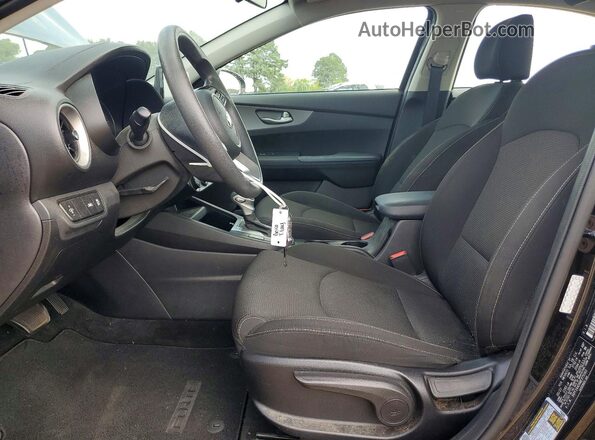 3KPF24AD6ME375563 2021 KIA FORTE Black Widok wnętrza z przodu