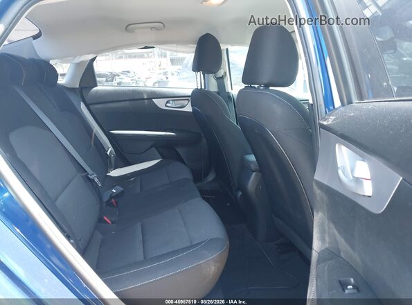 3KPF24AD6NE496885 2022 KIA FORTE Blue VIN sticker view