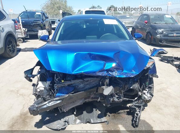 3KPF24AD6NE496885 2022 KIA FORTE Blue Front view