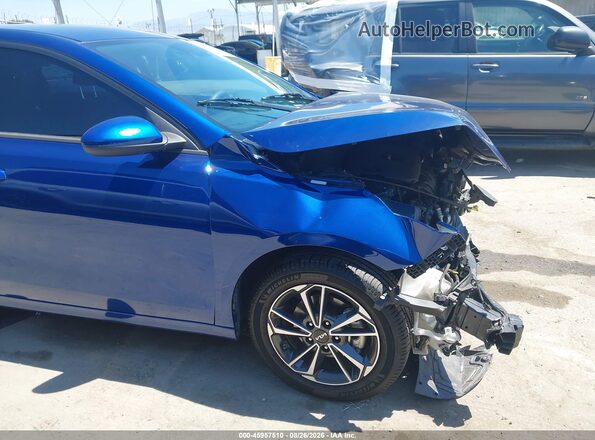 3KPF24AD6NE496885 2022 KIA FORTE Blue 