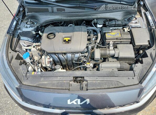 3KPF24AD6PE661885 2023 KIA FORTE Серый Вид задней части салона