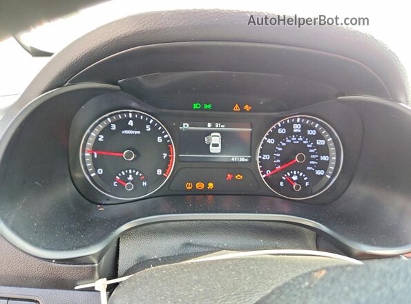 3KPF24AD6RE831651 2024 KIA FORTE Gray Instrument cluster view