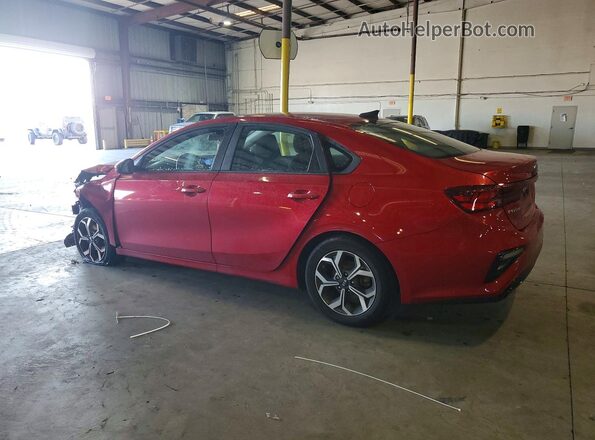 3KPF24AD7KE019782 2019 KIA FORTE Red Trasero izquierdo