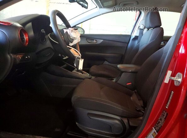 3KPF24AD7KE019782 2019 KIA FORTE Red Vista interior delantera