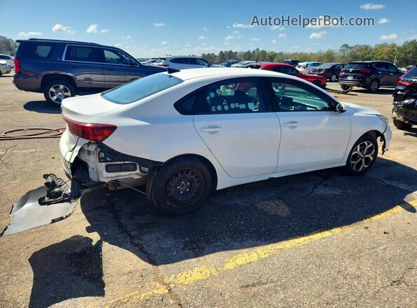3KPF24AD7KE040163 2019 KIA FORTE White Tył prawy