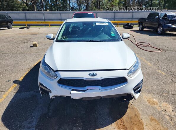 3KPF24AD7KE040163 2019 KIA FORTE White Widok z przodu