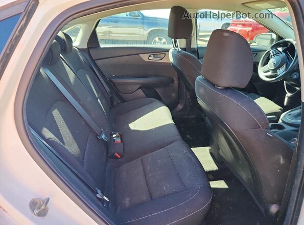 3KPF24AD7KE040163 2019 KIA FORTE White Widok tylnych siedzeń