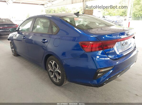 3KPF24AD7KE048943 2019 KIA FORTE Blue Հետևի ձախ