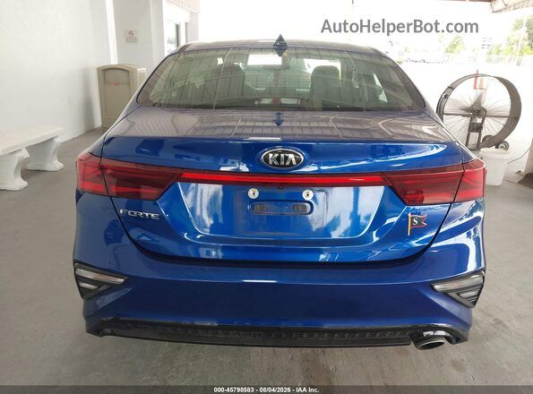 3KPF24AD7KE048943 2019 KIA FORTE Blue 