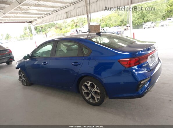 3KPF24AD7KE048943 2019 KIA FORTE Blue 