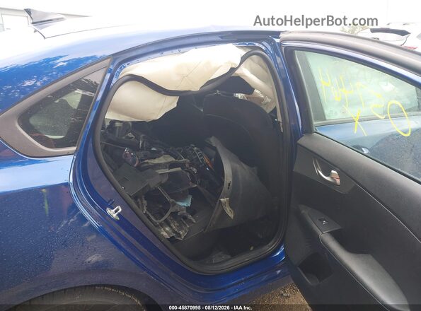 3KPF24AD7KE057464 2019 KIA FORTE Blue VIN sticker view