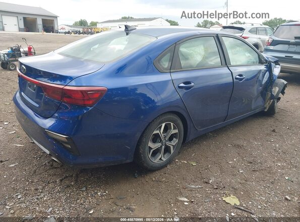3KPF24AD7KE057464 2019 KIA FORTE Blue Rear right