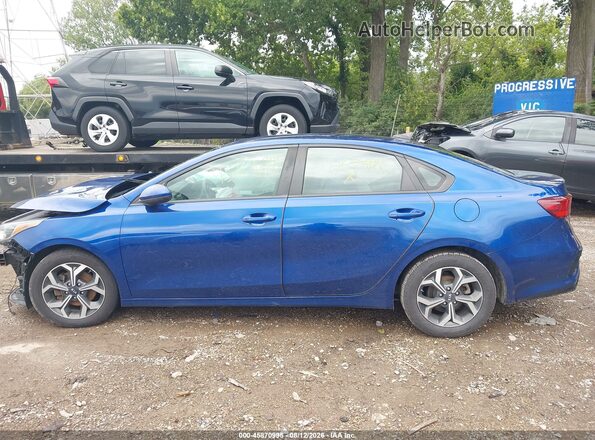 3KPF24AD7KE057464 2019 KIA FORTE Blue 