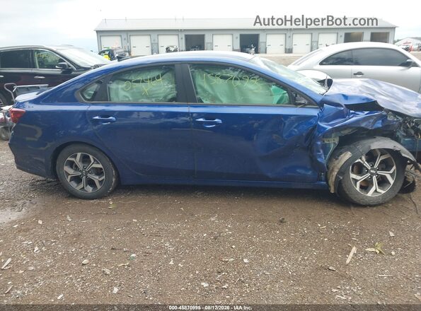 3KPF24AD7KE057464 2019 KIA FORTE Blue 360 interior view