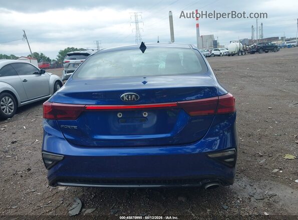 3KPF24AD7KE057464 2019 KIA FORTE Blue 