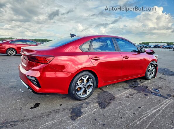 3KPF24AD7KE062941 2019 KIA FORTE Red Հետևի աջ