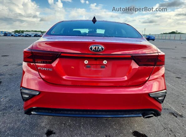 3KPF24AD7KE062941 2019 KIA FORTE Red Հետևի տեսք