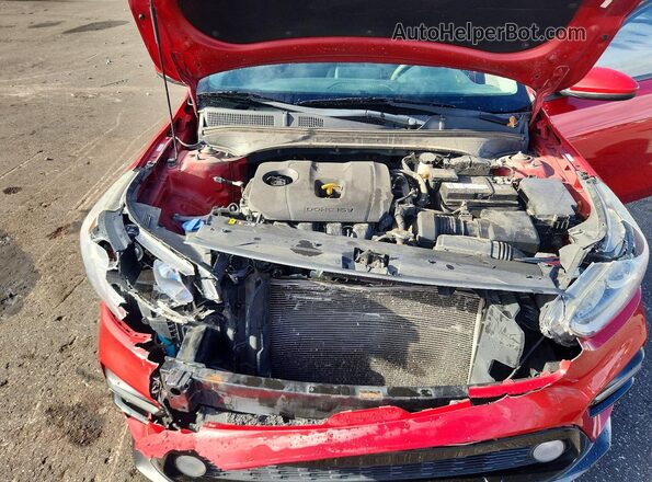 3KPF24AD7KE062941 2019 KIA FORTE Red Սալոնի հետևի տեսք