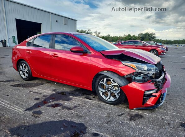 3KPF24AD7KE062941 2019 KIA FORTE Red Առջևի աջ