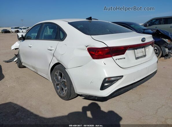 3KPF24AD7KE075351 2019 KIA FORTE White Trasero izquierdo