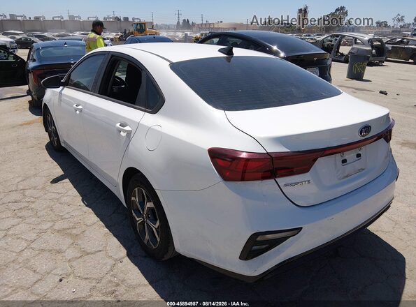 3KPF24AD7KE093199 2019 KIA FORTE Белый Задняя левая четверть