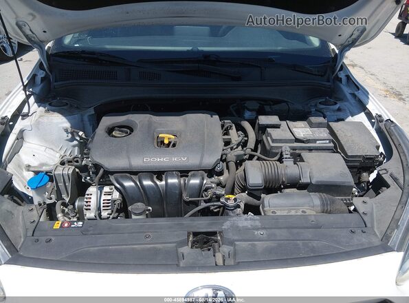 3KPF24AD7KE093199 2019 KIA FORTE Белый Вид сзади