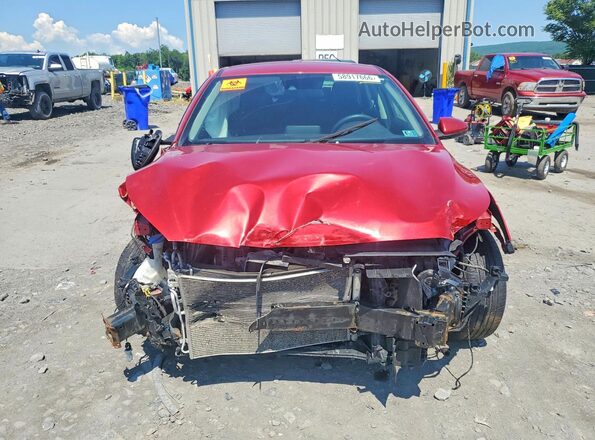 3KPF24AD7KE096488 2019 KIA FORTE Red Widok z przodu