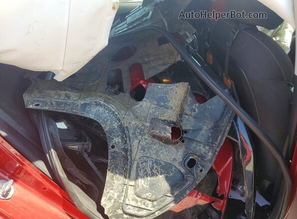 3KPF24AD7KE096488 2019 KIA FORTE Red Widok tylnych siedzeń