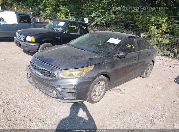 3KPF24AD7KE099357 2019 KIA FORTE Gray Передня ліва чверть