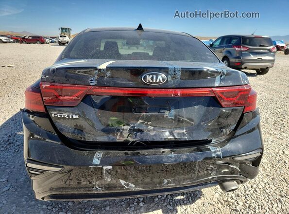 3KPF24AD7KE118683 2019 KIA FORTE Black Widok z tyłu