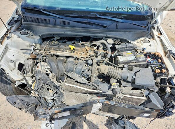 3KPF24AD7LE158828 2020 KIA FORTE White Вид задньої частини салону