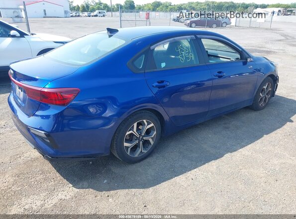 3KPF24AD7LE163429 2020 KIA FORTE Синий Задняя правая четверть