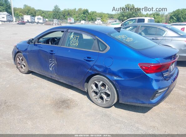 3KPF24AD7LE163429 2020 KIA FORTE Синий Задняя левая четверть