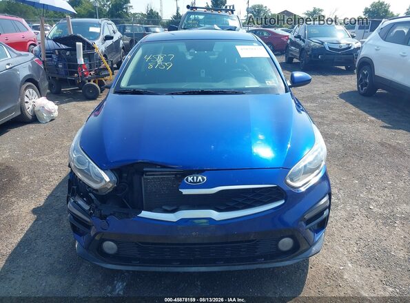 3KPF24AD7LE163429 2020 KIA FORTE Синий Вид щитка приборов