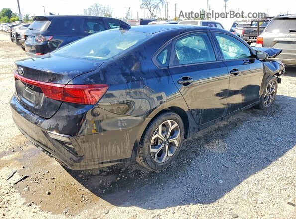 3KPF24AD7LE184118 2020 KIA FORTE Black Задня права чверть