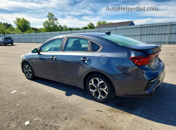 3KPF24AD7LE189495 2020 KIA FORTE Charcoal Trasero izquierdo