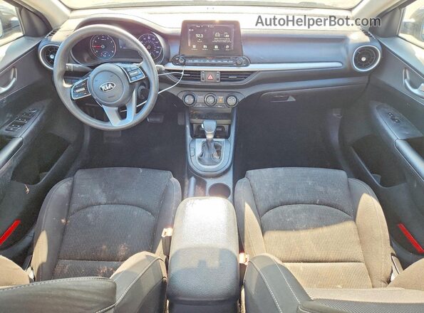 3KPF24AD7LE189495 2020 KIA FORTE Charcoal Vista del salpicadero