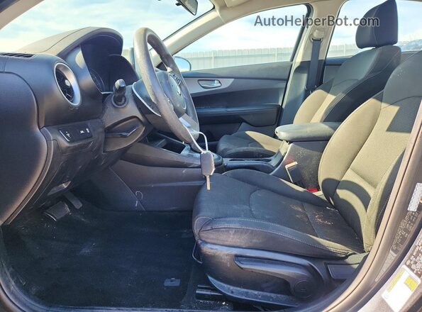 3KPF24AD7LE189495 2020 KIA FORTE Charcoal Vista interior delantera